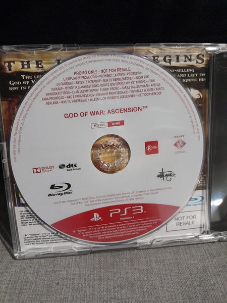God of War Ascension **rare promo** Carousel 2