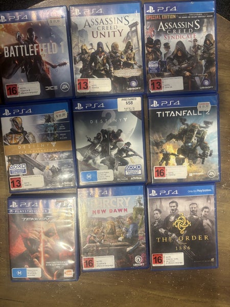 9x PS4 Games Carousel 1