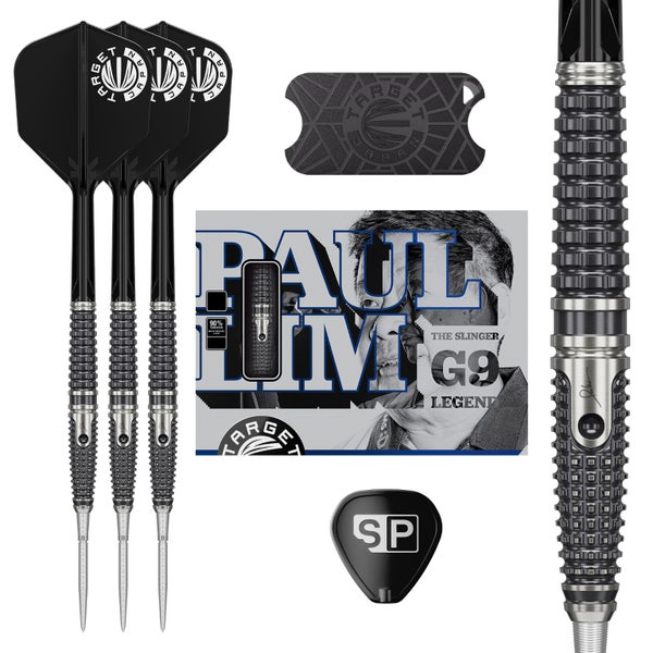 Target 90% Tungsten Paul Lim The Legend G9 Tip Dart 24 Gram Carousel 1