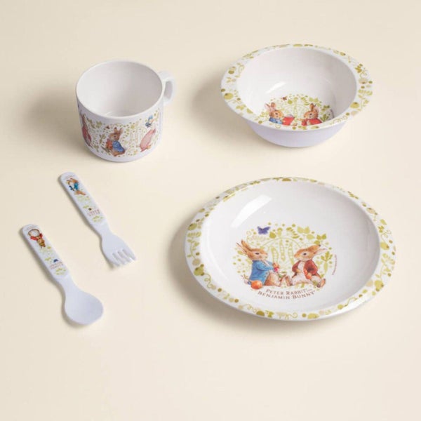Peter Rabbit 5 Piece Dinner Meal Set Carousel 9