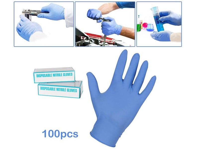 Nitrile Gloves 100pcs NZ Clearance Carousel 8