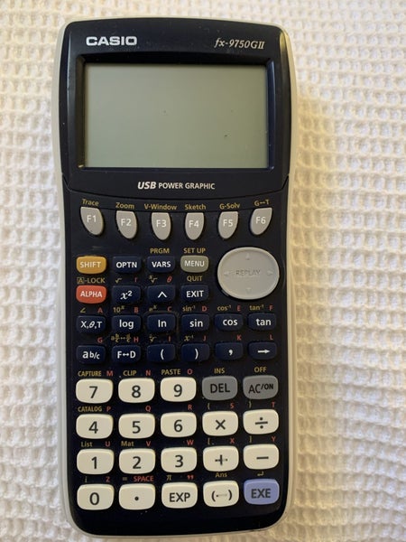 Casio Fx-9750GII Graphing Calculator Carousel 1