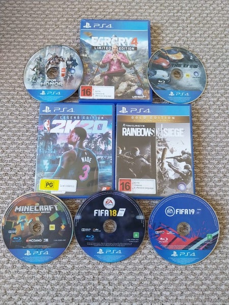 8 PS4 Games Bundle - $1 Reserve Carousel 1