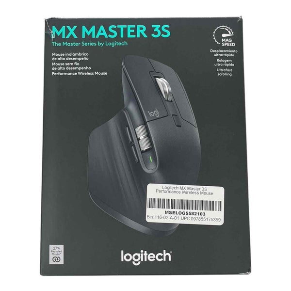 LOGITECH MX MASTER 3S MOUSE Carousel 1