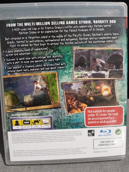 Uncharted Drake's Fortune **rare promo version** Carousel 3