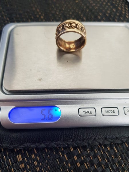 Antique 14K yellow gold ring Carousel 2