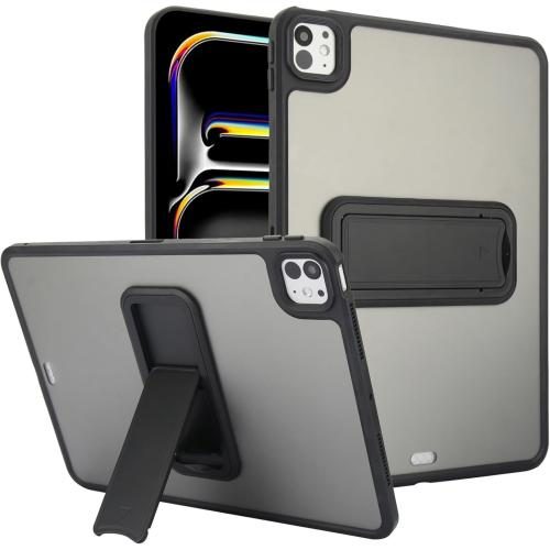 Thin Kickstand Case for iPad Pro 13" (M4/M5) 2024/2025 - Black Foldable Carousel 1