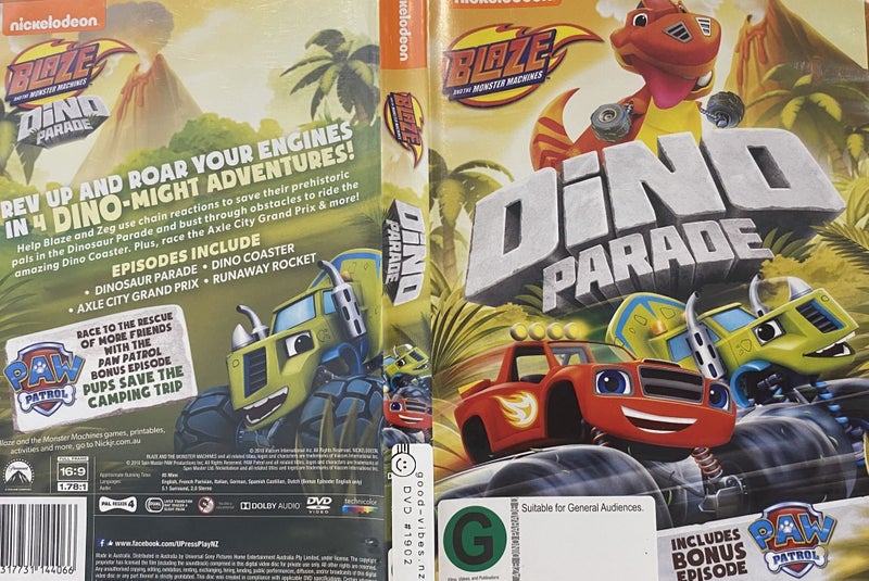 Blaze - Dino Parade DVD #1902 Carousel 1