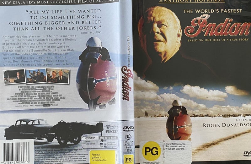 The World's Fastest Indian DVD #1904
