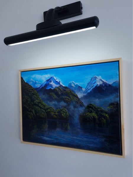 Blue Sky Fiordland - Statement Piece - Caley Hall - Original Painting Carousel 2