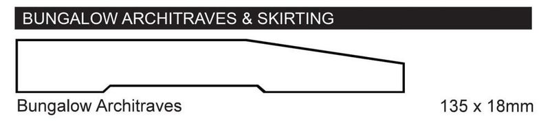 Bungalow Architrave 115x18mm Carousel 1
