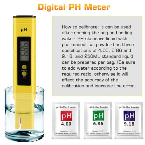 Digital PH Meter Carousel 9