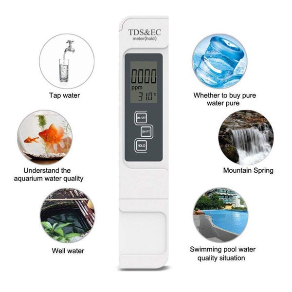 TDS EC Meter Thermometer Carousel 2