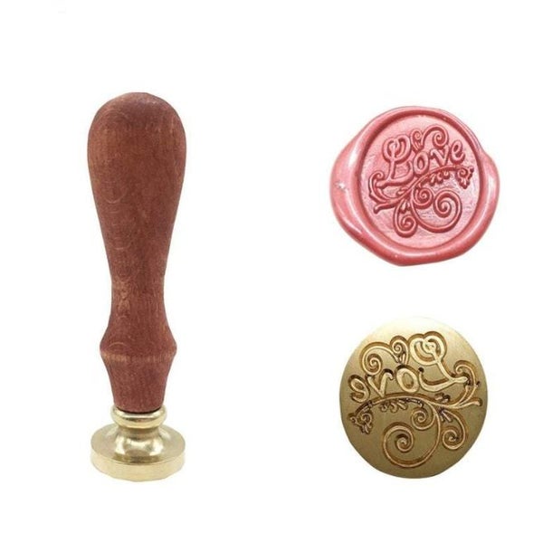 Hod Health & Home Art Crafting Tools Seal Sealing Wax Stamp Set Envelope Kit Carousel 1