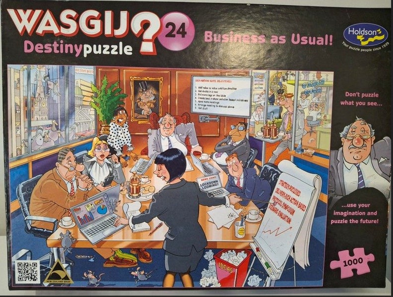 Wasgij #24 - Business As Usual (Destiny range) Carousel 1