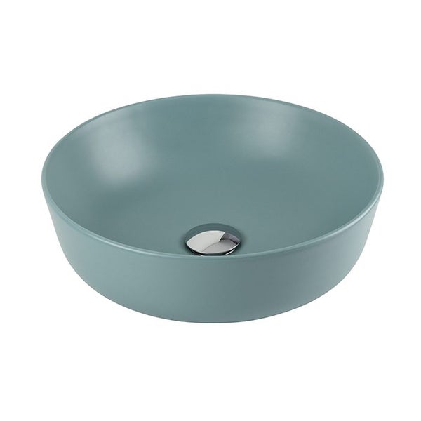 DELETED LINE - BOTANICAL VESSEL BASIN 420 X 150MM - TURQUOISE - EX DISPLAY Carousel 1