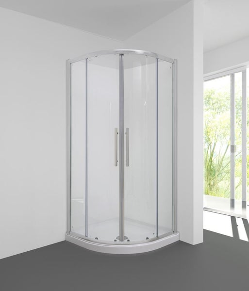 2 Meter Height 900mm Twin Sliding Doors Round Shower Carousel 1