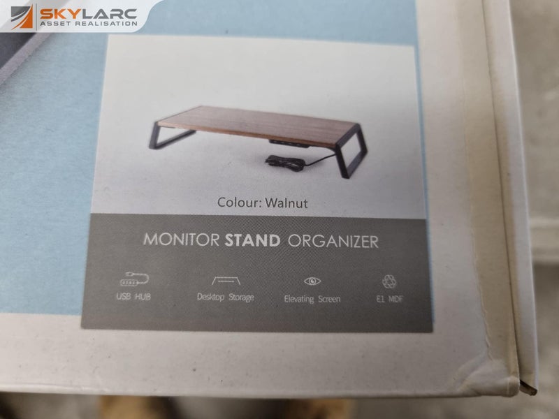 4x Desktop Monitor Stands, New Bulk Stock Carousel 2