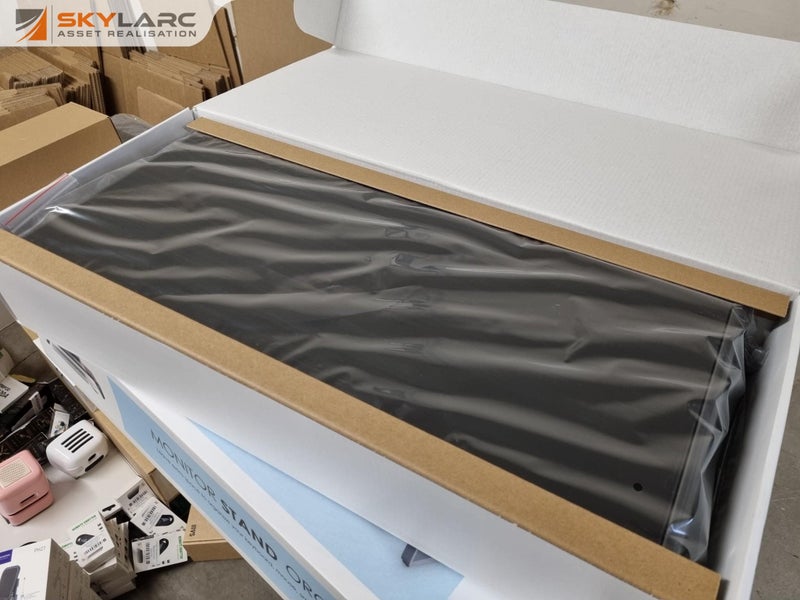 4x Desktop Monitor Stands, New Bulk Stock Carousel 6