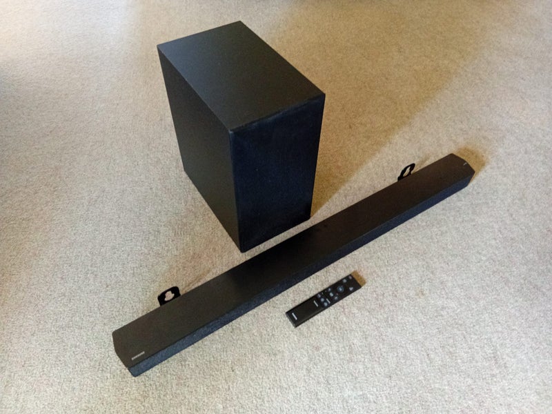Samsung Soundbar + Subwoofer — Model: HW-B450/XY & PS-WB45T Carousel 1