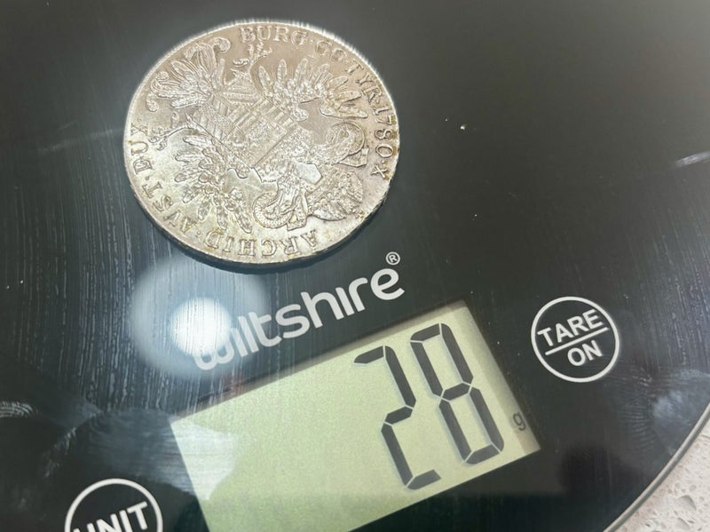 1780 Maria Theresa Thaler 28g Restrike Silver Coin Carousel 6