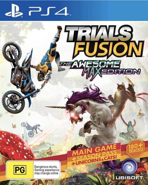 TRIALS FUSION THE AWESOME MAX EDITION PS4 GAME 25% OFF "GREAT BARGAIN" $19 Carousel 1