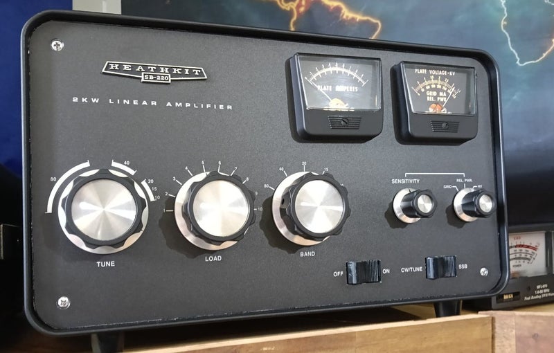 L@@K Heathkit SB 220 HF Linear Amplifier Carousel 2