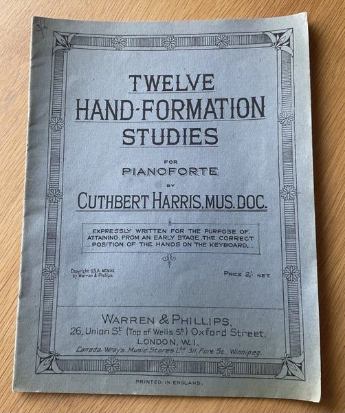 Vintage Piano Music Books x6 Carousel 1