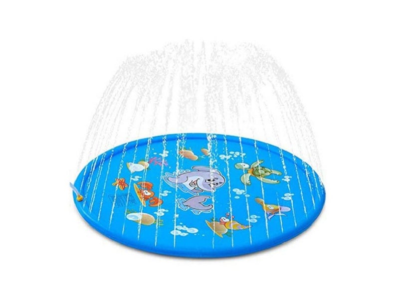 Water Play Mat Splash Pad Carousel 2