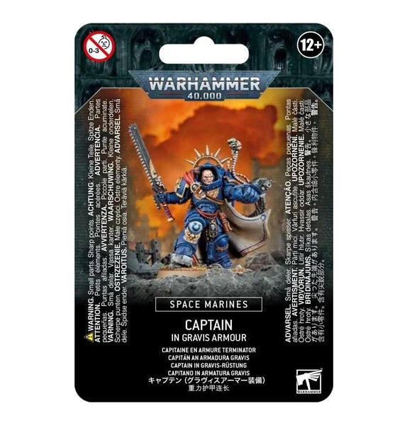 Warhammer 40,000: Space Marine Captain in Gravis Armour Carousel 1