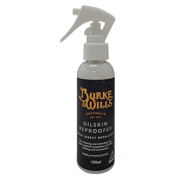 Burke & Wills Oilskin Reproofer Spray 125ml Carousel 1