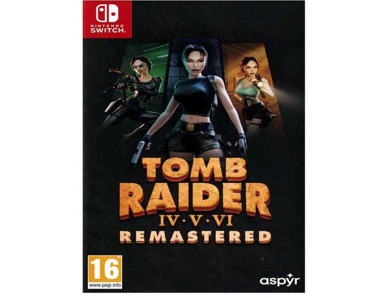 Tomb Raider IV-VI Remastered Switch Carousel 1