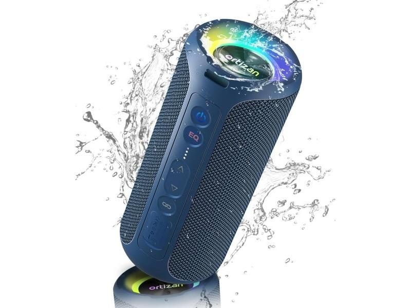 40W Enhanced Bass Portable Outdoor Waterproof Bluetooth Speaker Carousel 1