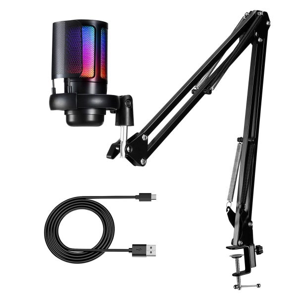 USB Gaming Condenser Microphone for Phone Computer Carousel 1