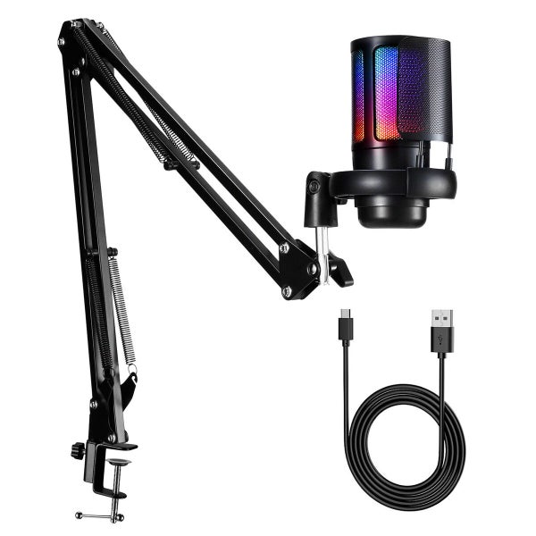 USB Gaming Condenser Microphone for Phone Computer Carousel 14