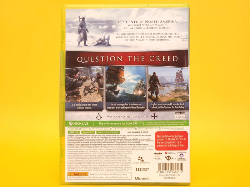 Assassin's Creed Rogue - Xbox 360 Classics Carousel 2