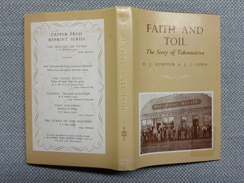 D.J. Sumpter & J.J. Lewis - FAITH AND SOIL, THE STORY OF TOKOMAIRIRO #1972 Carousel 1