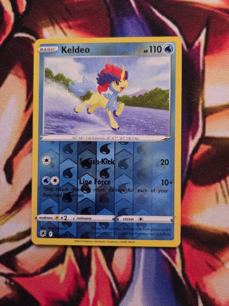 Keldeo - Reverse Holo - Astral Radiance - 045/189 - LP+ Carousel 1