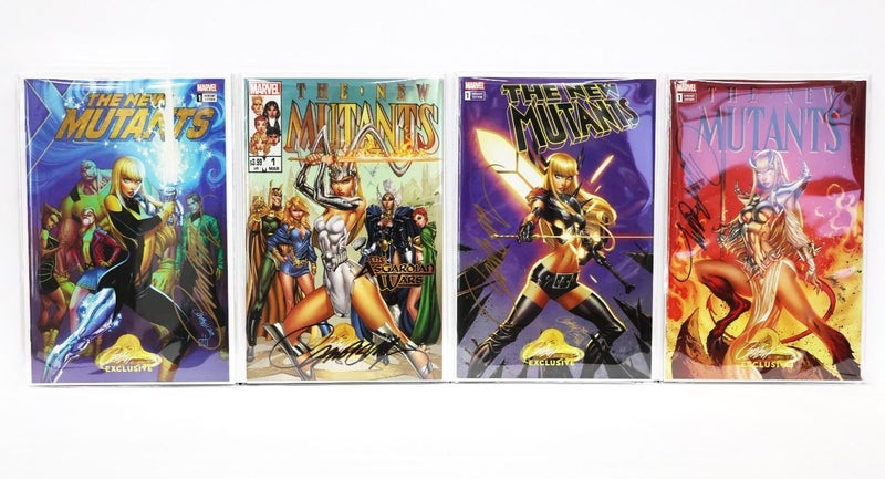 New Mutants: Dead Souls #1 (2018) Marvel Campbell Complete Variant Set SIGNED