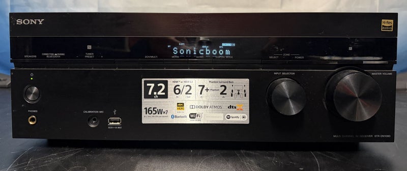 Sony STR-DN1080 4K HDR 7.2ch Amplifier 100w x 7 wifi bluetooth Airplay Carousel 2