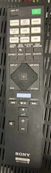 Sony STR-DN1080 4K HDR 7.2ch Amplifier 100w x 7 wifi bluetooth Airplay Carousel 4