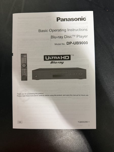 Panasonic DP-UB9000 Ultra HD (4K/HDR) Bluray player Carousel 5