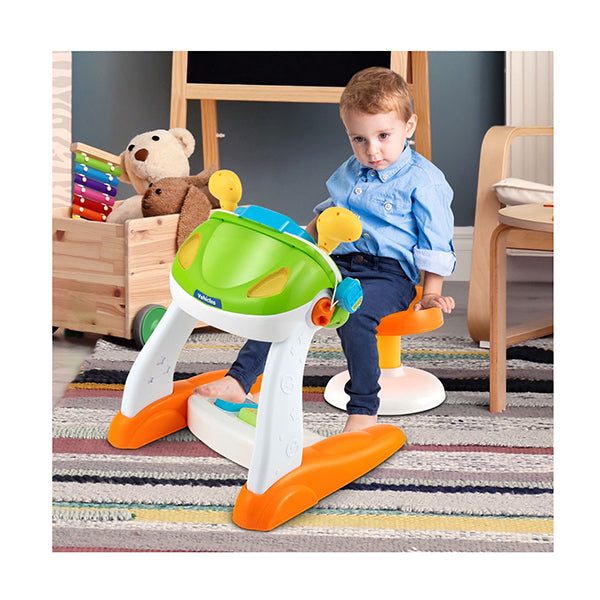 Kids Steering Wheel Simulated Driving Toy Set With Lights And Sounds Carousel 2