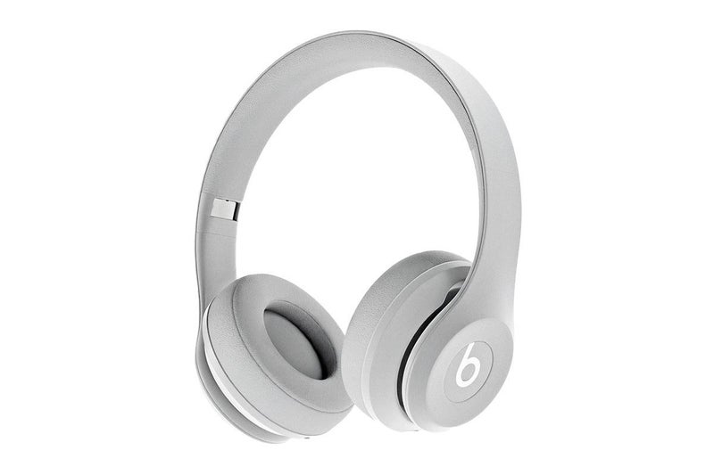 Beats Solo 4 On-Ear Wireless Headphones (Drenched Grey) Carousel 1