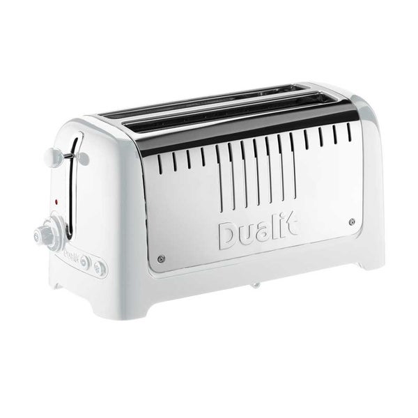 Dualit Long Slot Lite Toaster Gloss White DU46031 Carousel 1