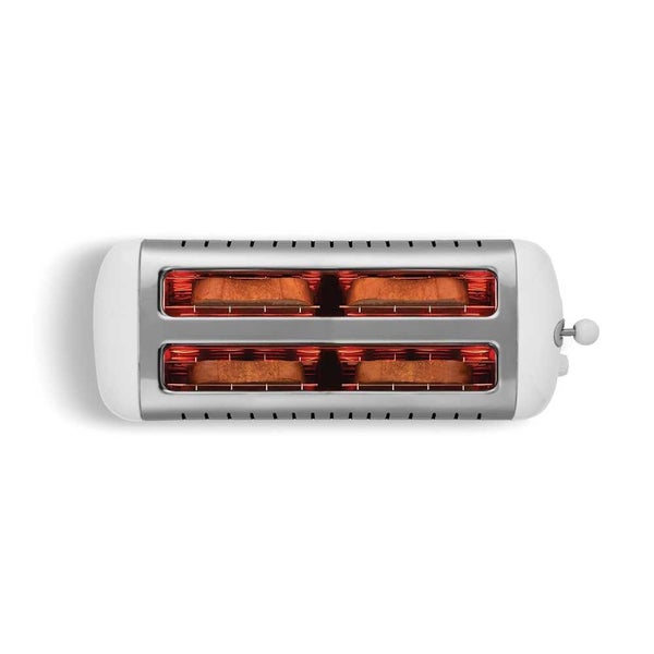 Dualit Long Slot Lite Toaster Gloss White DU46031 Carousel 2