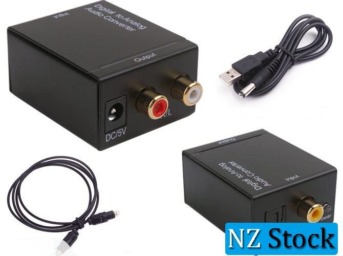 Digital Optical to Analog Audio RCA Converter Carousel 2