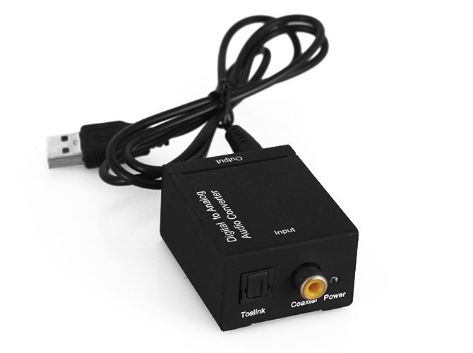 Digital Optical to Analog Audio RCA Converter Carousel 5