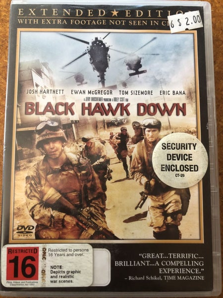 Black Hawk Down Dvd