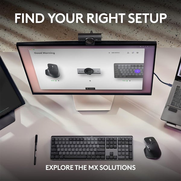 Logitech MX Brio Ultra HD 4K Webcam - Graphite [960-001548] Carousel 9